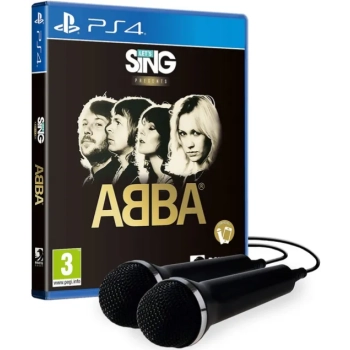 ABBA PS5 LET'S SING - aż do 8 graczy - w zestawie 2 mikrofony